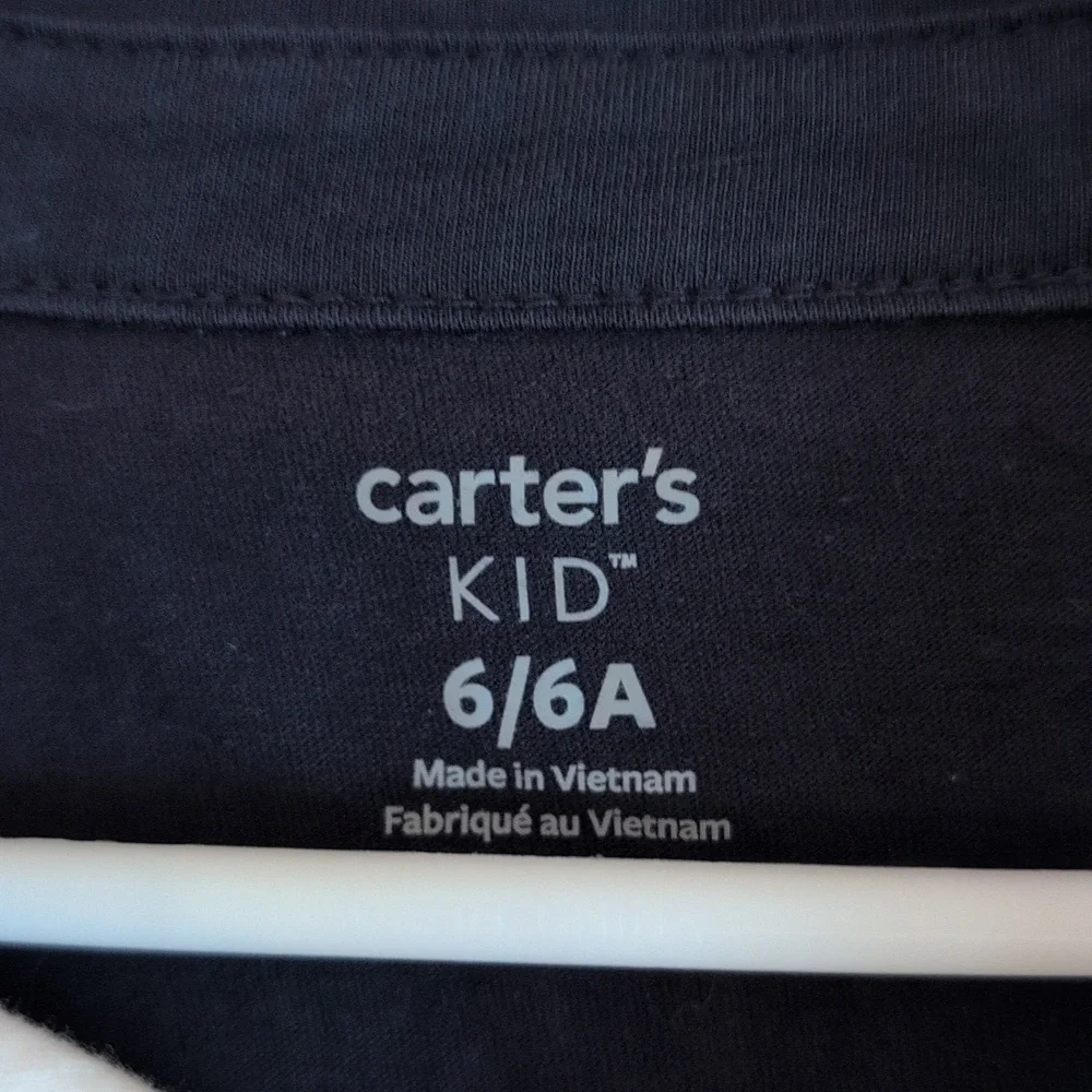 Carter's Kids Polo with Navy and Yellow Stripes
